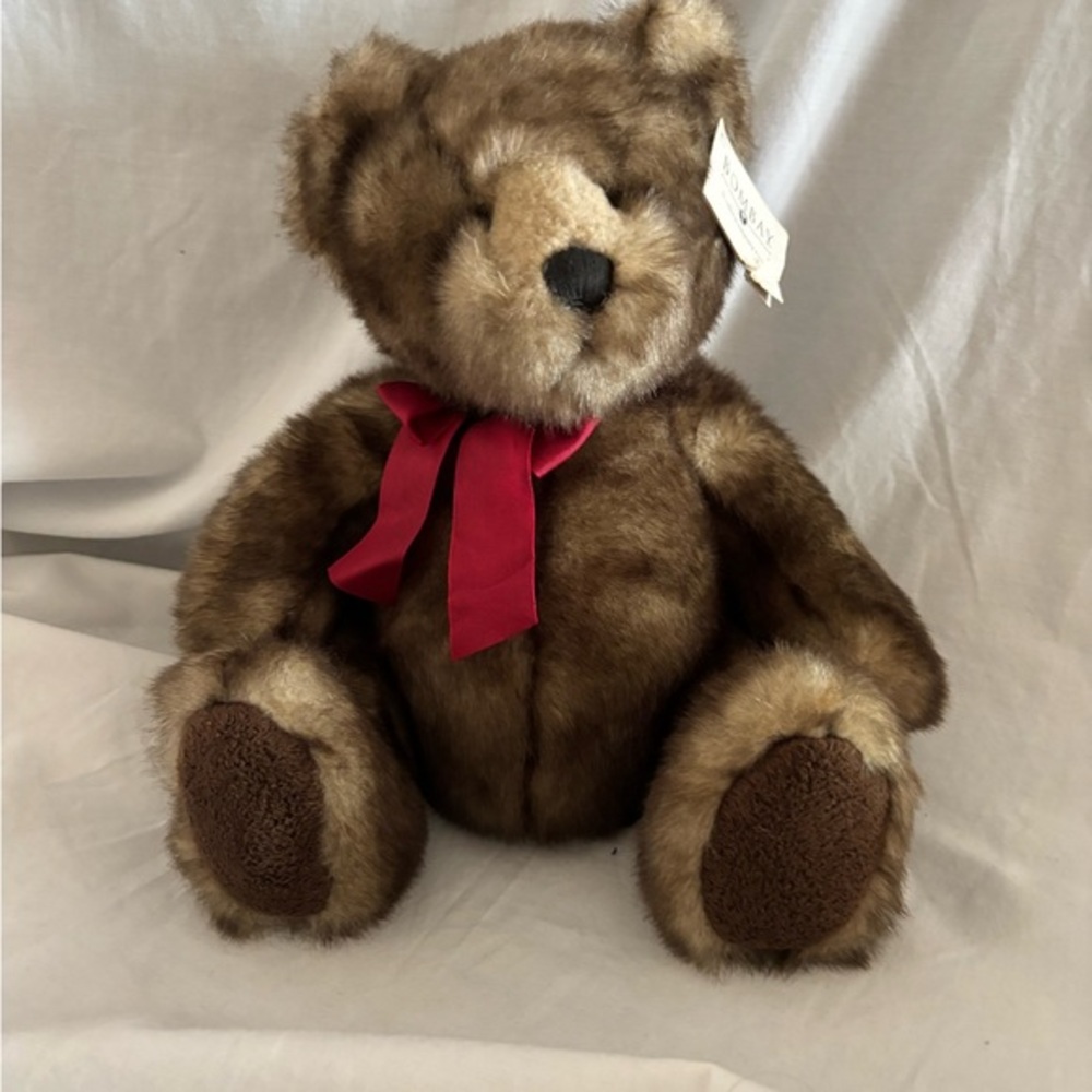 Bombay Plush Bear with Soft Brown Fur